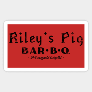 Riley's Pig (Dark Print) Magnet